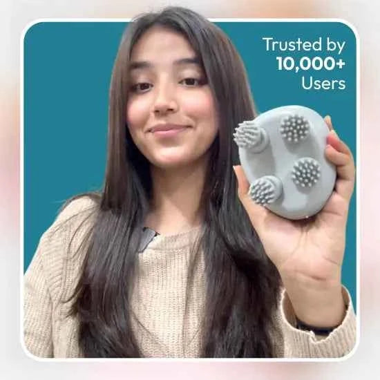 ✨ScalpEase™ 🌙 – Deep Sleep & Stress Relief Massager