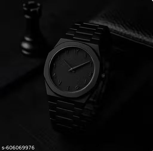 🖤 Full Black Arabic Aura Watch ⌚ | Premium Feel Body • Luxury Dial •50%OFF